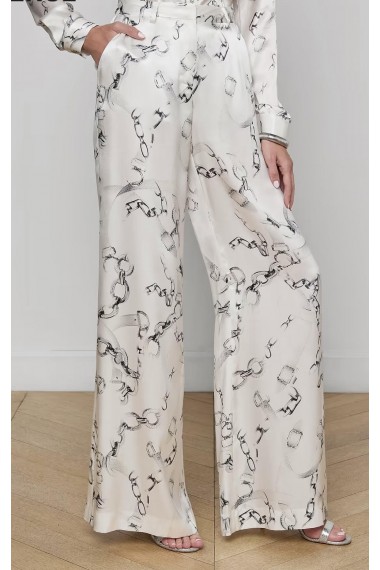 PANTALON L AGENCE EN SOIE