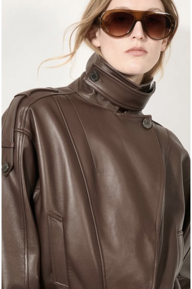 BLOUSON CUIR BARBARA BUI